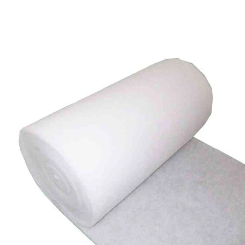 Sofa Cushion Filling Material Flame Retardant Polyester Fiber Thermal Bond Wadding Roll