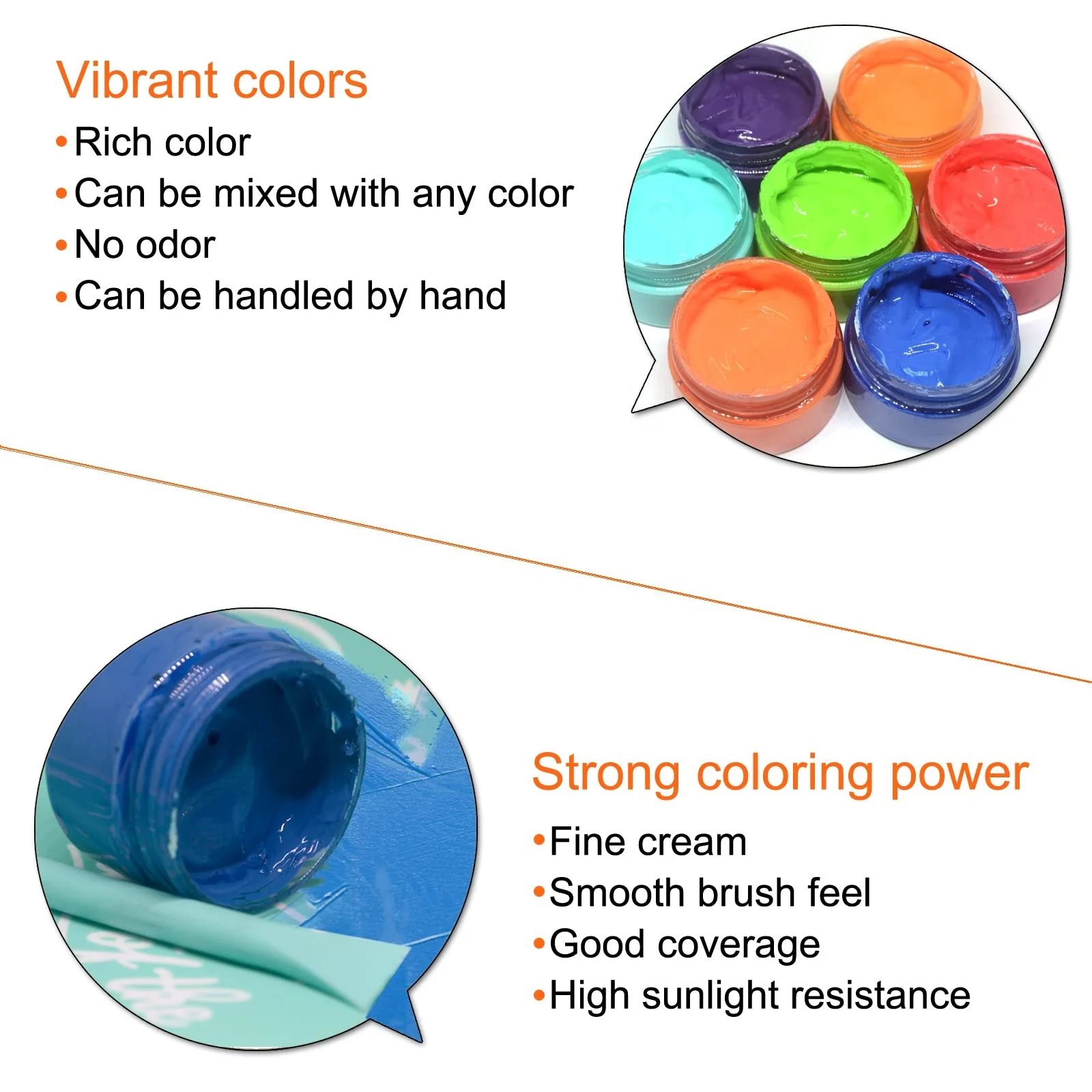 WBG Chalk Paste Screen Printing Ink for Mesh Transfer Furniture DIY Home Decoration