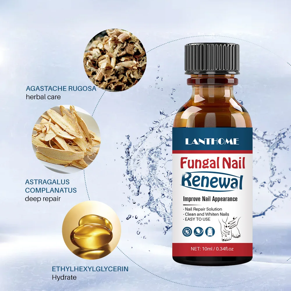 Private Label Best Nail Fungal Treatment Restoring Solution for Toenail & Fingernail