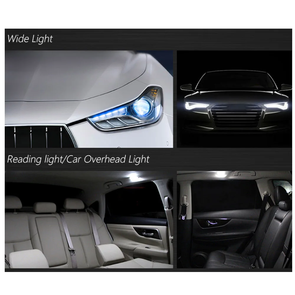 Car Accessories Canbus 3030 194 W5W Wedge Lights Bulb T10 Led Light