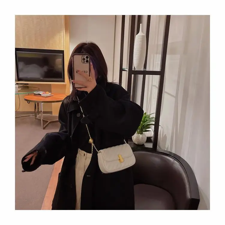 Black And White Fashion Latest Ladies Hand Bags Newest Women Handbag