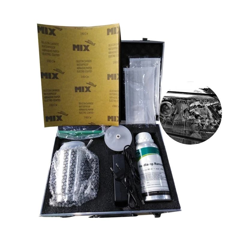 
Car Headlights Cleaner Headlight Polishing by Steam Car Headlight Restore Kit 