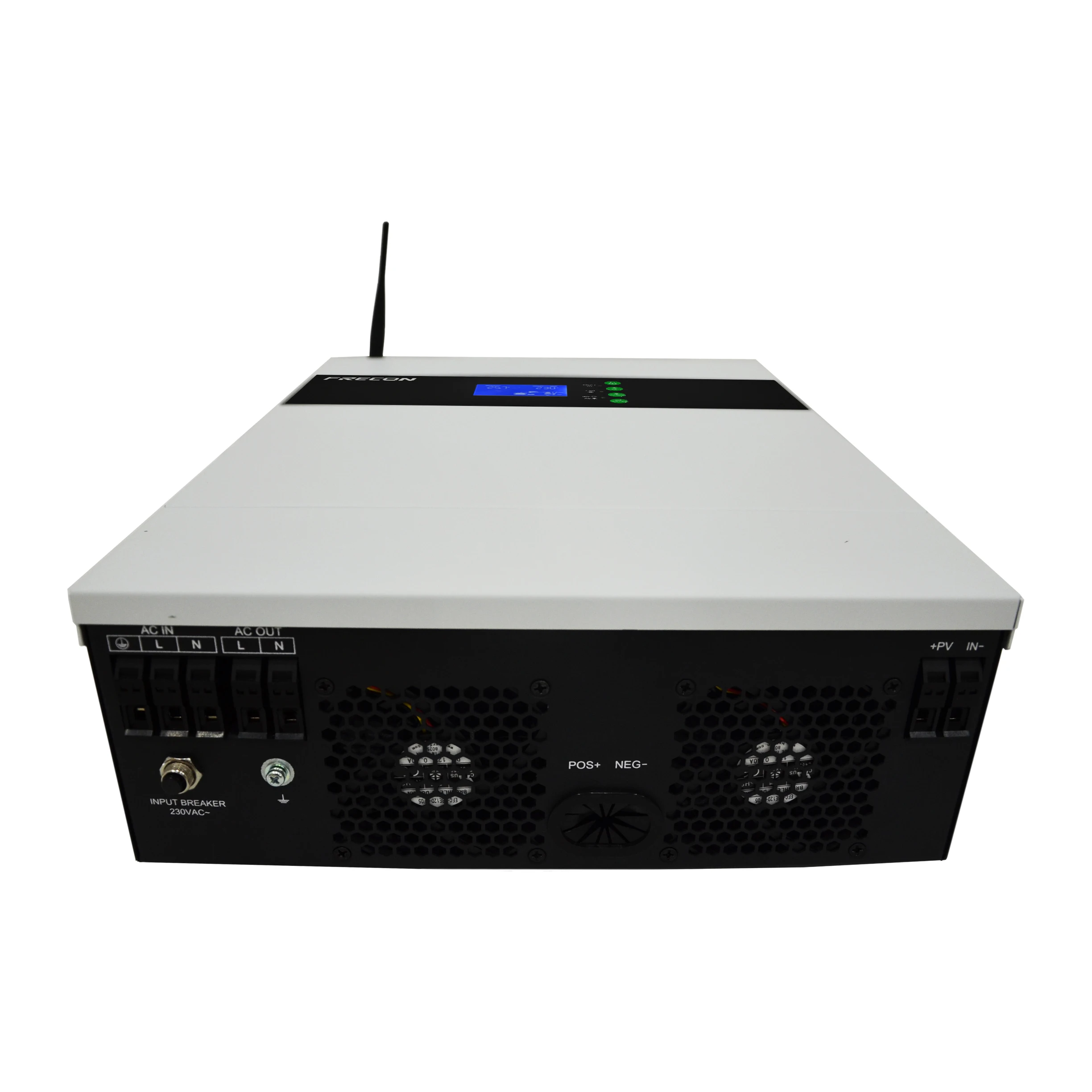 Solar power smart inverter 5KW output backup power rechargeable battery