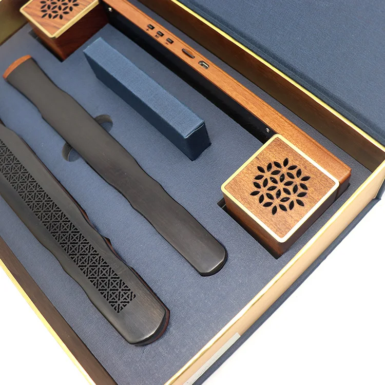 High quality music wood incense burner