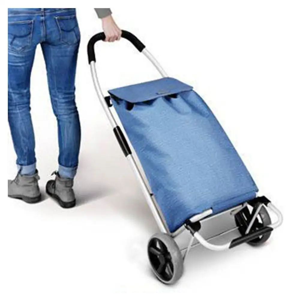 Detachable foldable shopping bag grocery shopping cart supermarket light trolley bag