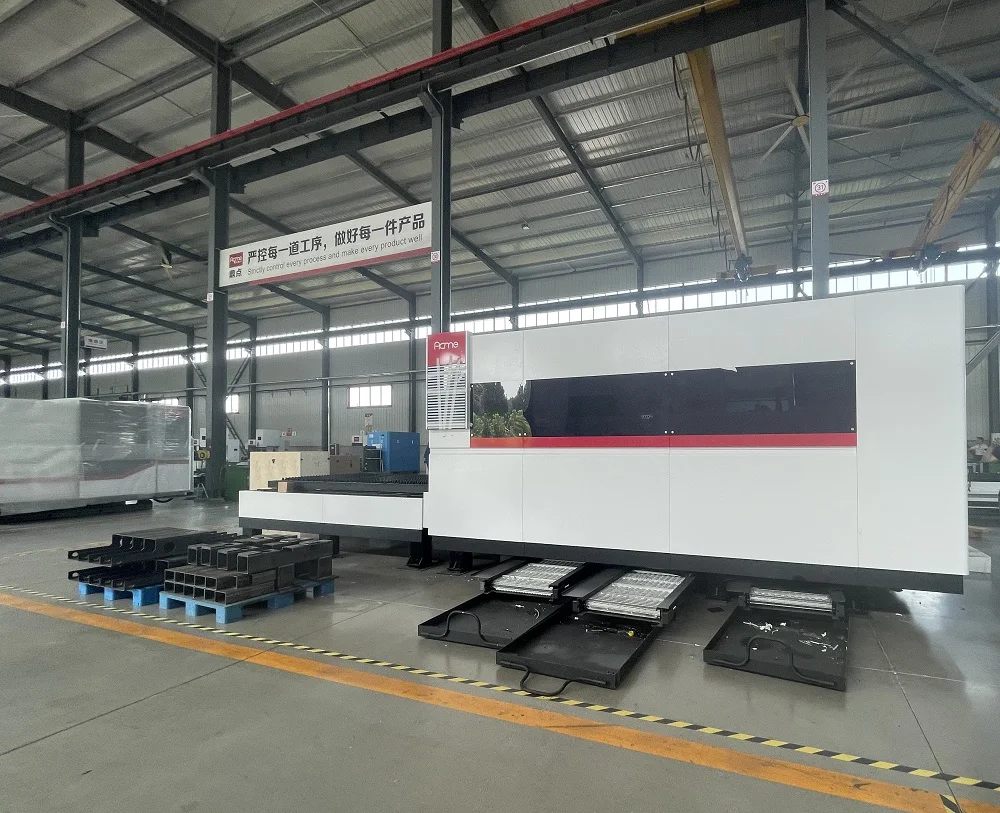 5 axis Bevel cutting fiber laser cutting machines form china laser cutter factory