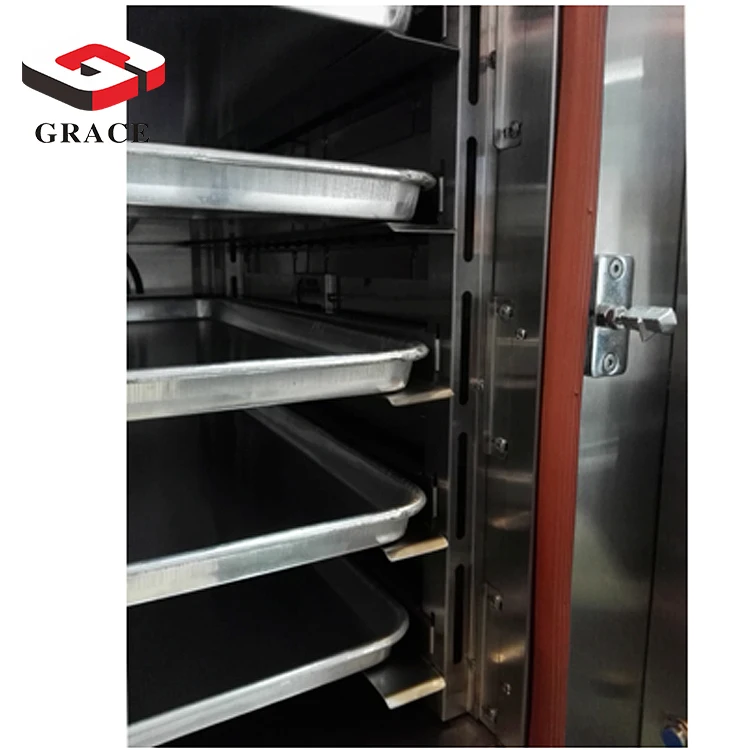 Commercial Bakery Equipment Digital Panel 10 Trays Hot Air Gas Convection Oven