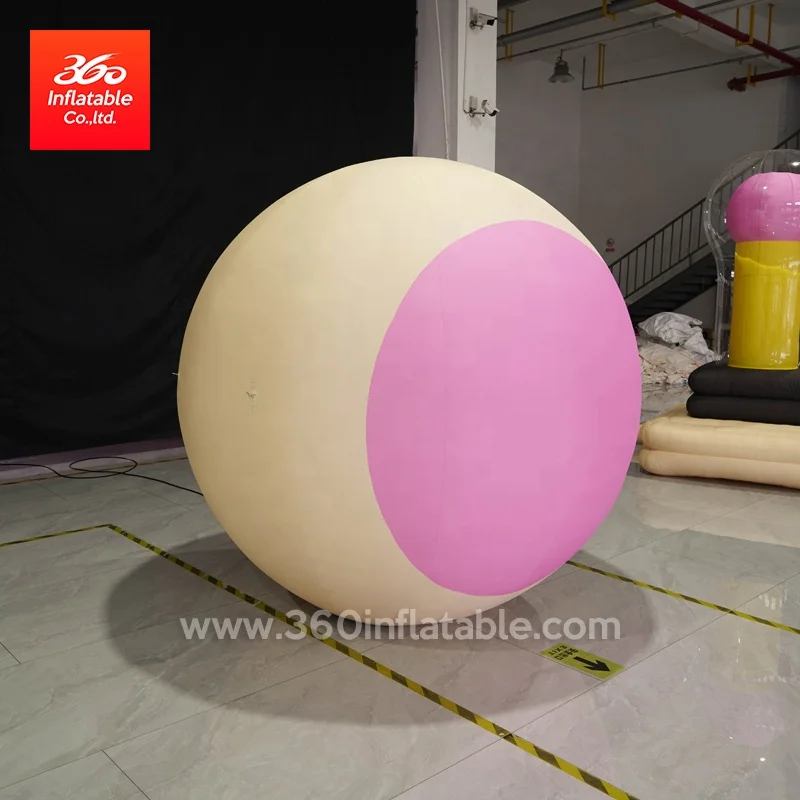 Custom Advertising Balloon ball with a Ring Balloon Ball Inflatables