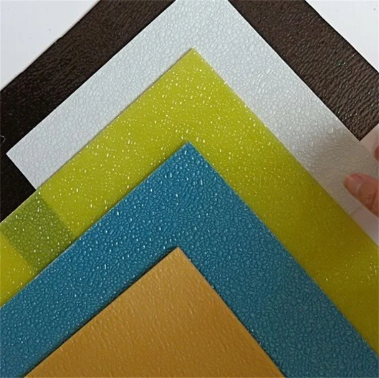 Hot sale Good quality transparent Embossed bopet film Pebble Grain for fiberglass embossed panel