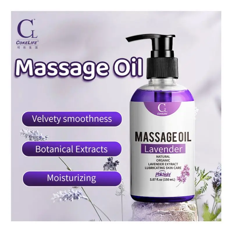 New Plant Extract Lubricating Skin Care Ginger Massage Sex Oil
