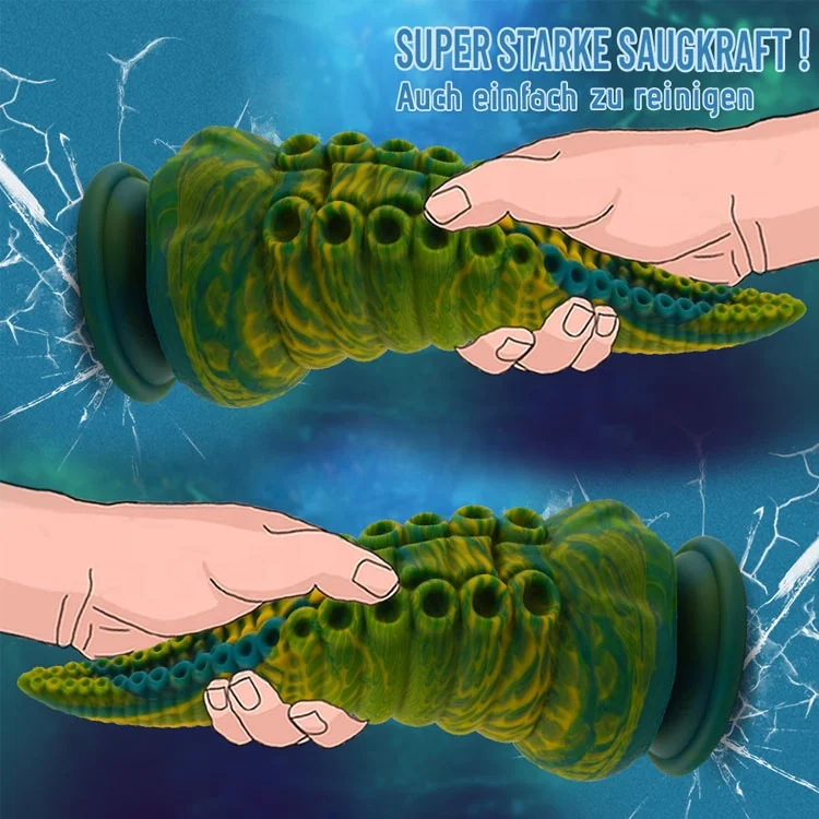 Alien Monster Huge Lesbian Artificial Penis Octopus Silicone Adult Anal Plug Sex Toys Tentacle Dildo for Female