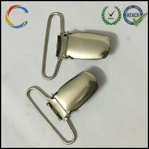 Fashion Iron Material Baby Trousers Pacifier/Suspender Clip For Clothes Use