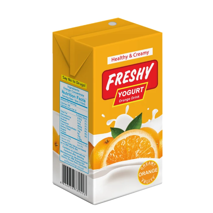 Свежий йогурт, Оранжевый Напиток для оптовой продажи, высокое качество, хорошая цена, молоко, сладкий напиток для детей