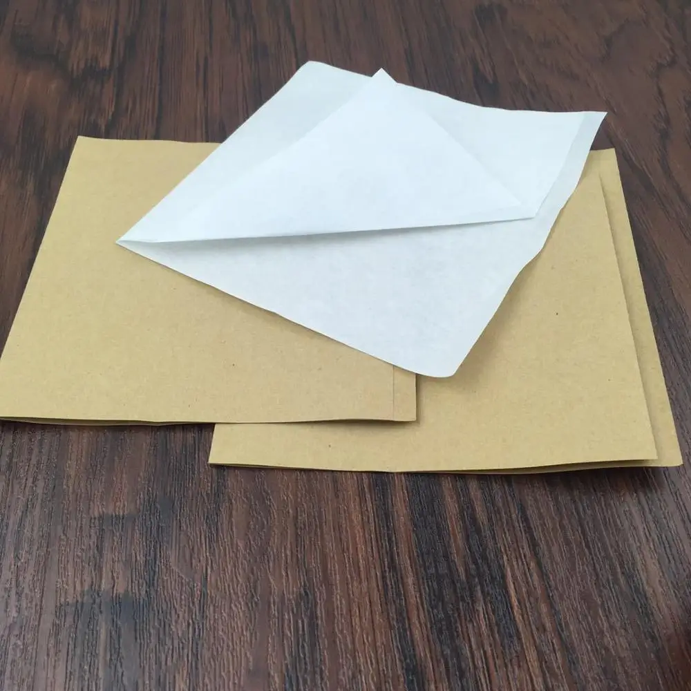 Custom wrapping paper food  paper bag greaseproof burger sleeve