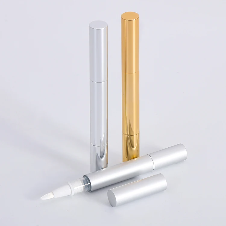 Custom Quality Empty Twist Cosmetic Cuticle Oil Pen Container With Metal Shell Cosmetic Tube