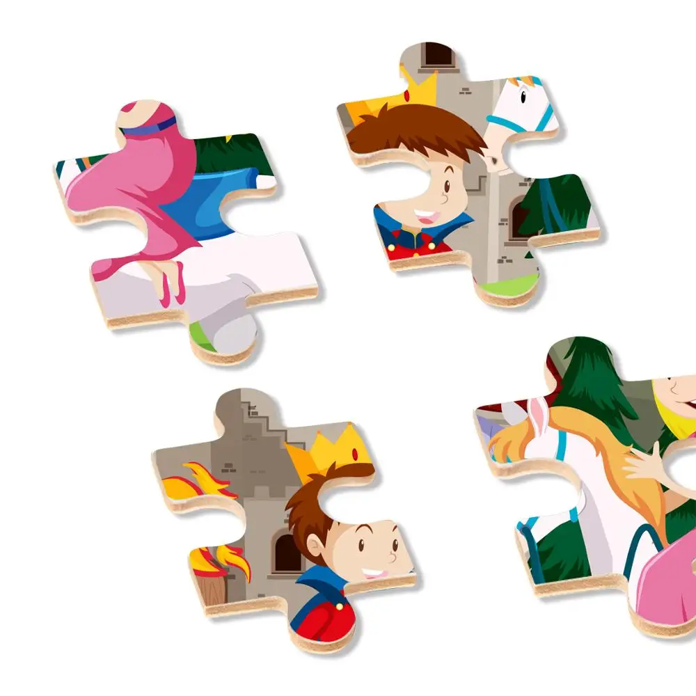 Custom Puzzle Toys Puzzle Games Animal Cartoon Puzzle For Kids