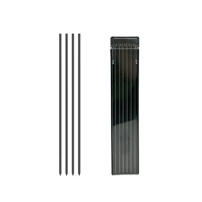 Maxwri HI-Polymer Mechanical Pencil Lead Refills 2.0mm 2B 120mm Unbreakable Graphite Pencil Leads 2mm HB For School Office Draft
