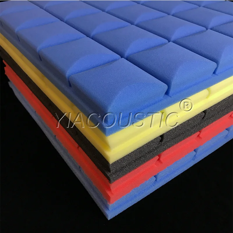 Absorbing Proof Wall TV Studio Sound Mushroom Head Foam Acoustic Panel Insulation Sponge Multicolor Pyramid Soundproof Sponge