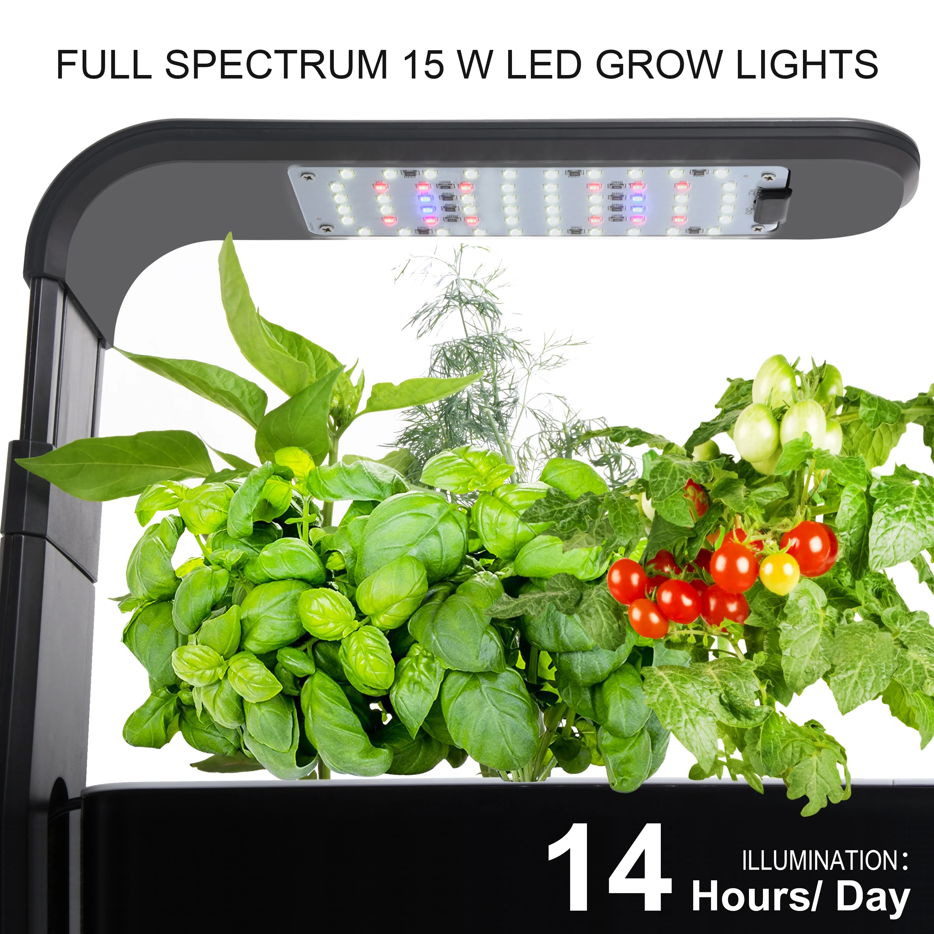 Vertak Garden Smart Garden Vertical Planters Hydroponic Greenhouse System Grow Kit Watering Plant Pot For Home