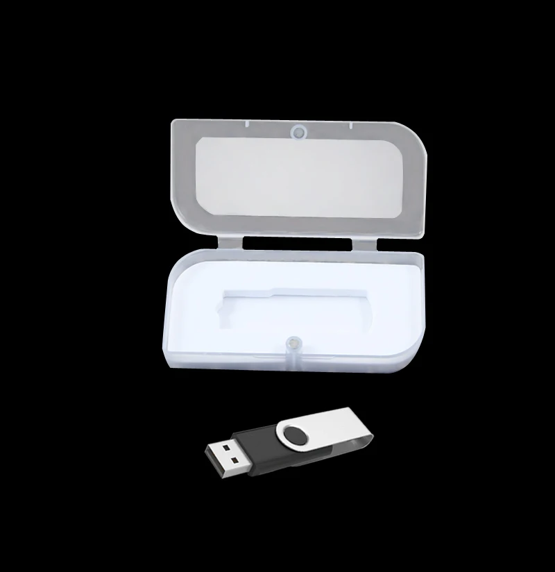 
Vape syringe cigarette case USB flash presentation plastic packaging box 
