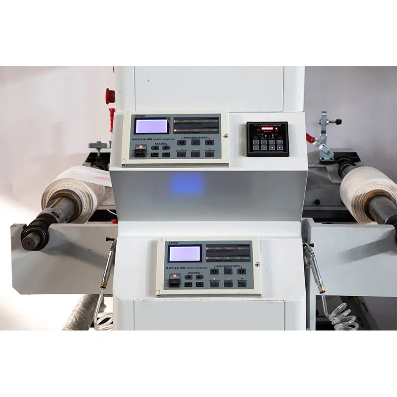 6 colors 2 Automatic flexographic machine printing printers label