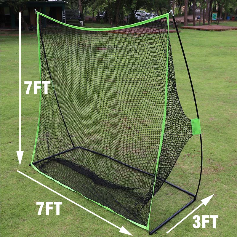 Customized Golf Hitting net 7 X 7ft Portable Golf Hitting Net Glof Practice Chipping Net