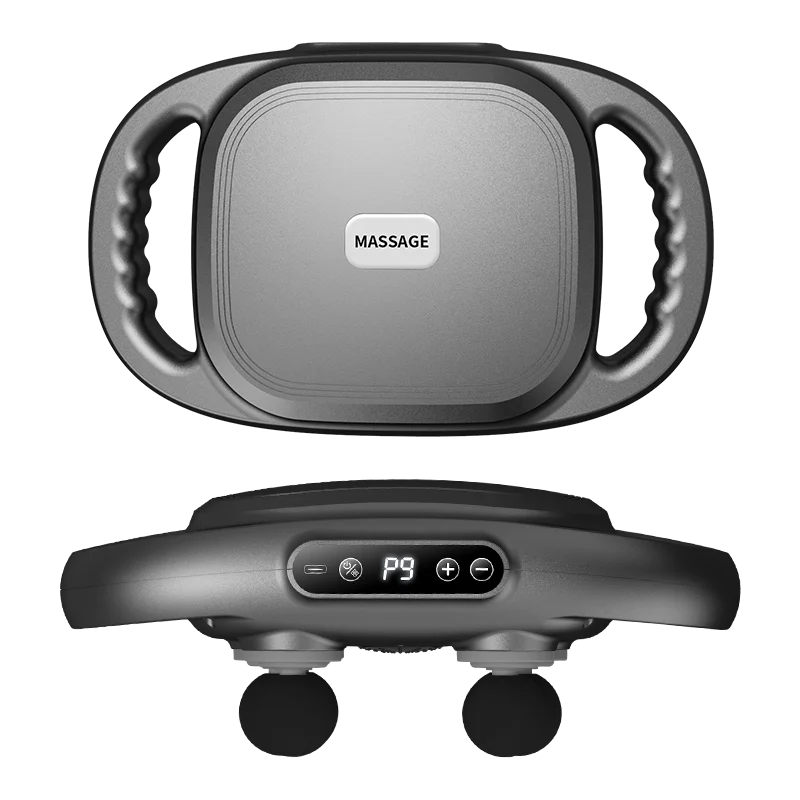 6-Head Deep Tissue Pro - Percussion Massager Gun 9 Intensities & 9 Massage Modes Timing Full Body Massager for Pain Relief