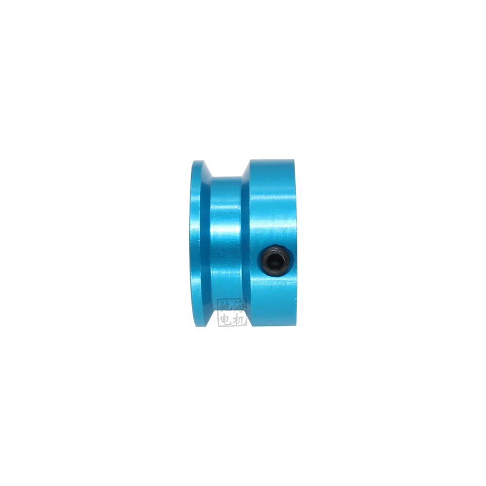 CNC chihai motor Idle pulley Passive wheel Bore 25mm for belt width 20mm without teeth Motor pulley belt round roller wheel