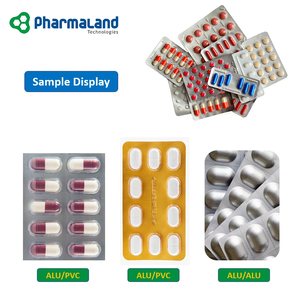 PPL-80 Automatic small blister packing machine Electric Drugs Capsule Pill Tablet plastic blister packing machine