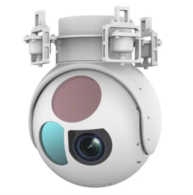 New Launch POD camera S230TG Two axis three light pod 640X512, 25mm~75mm continuous zoom