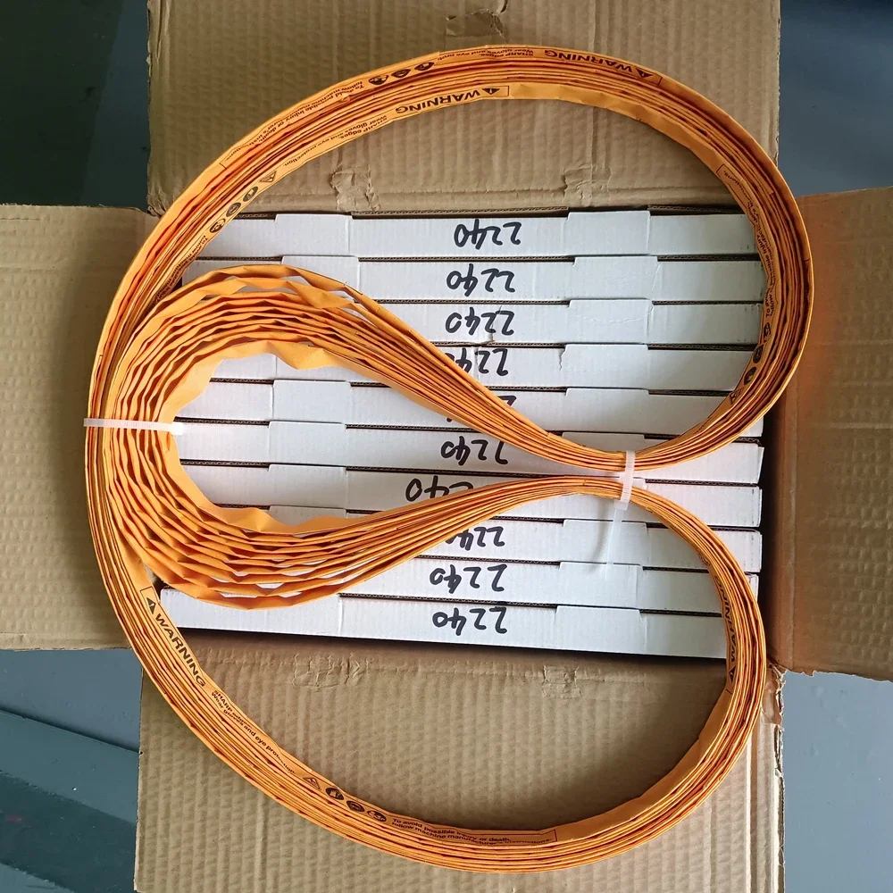 butcher commercial processed food 2080mm 82in meat and bone cutting band saws blade for machine cutting bone saw blade