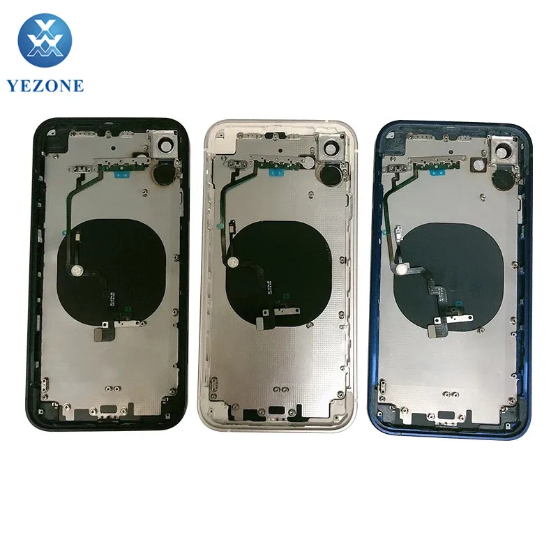 Замена заднего корпуса для iPhone 6 6s 7 7plus 8 8Plus Se задняя крышка батарейного отсека с