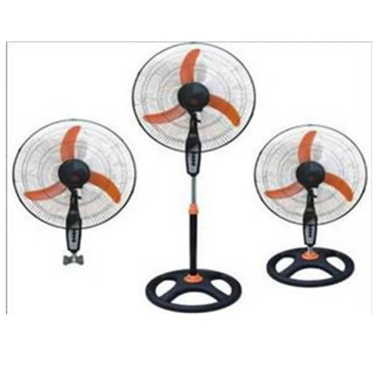 AC Fan Powerful Metal Material 3 In 1 Industrial Fan Round Flow 18 Inch Fan