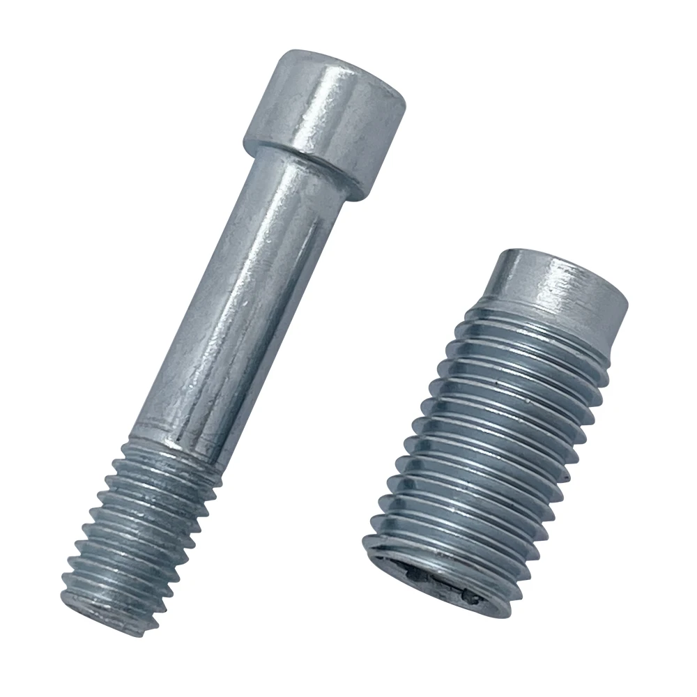 Good Price Carbon Steel M12x24 Self-tapping Thread Inserts Automatic Connector for Aluminum Profile