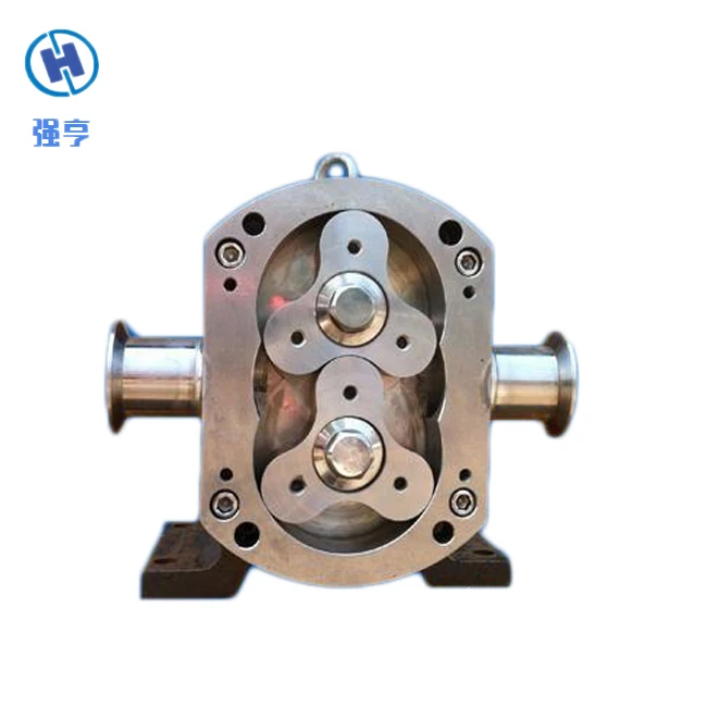 lobe Pump for Jam Chocolate Pulp Mayonnaise filling pump