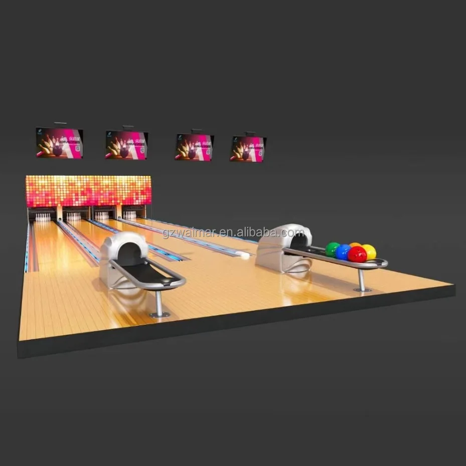 Newest High Quality Bowling Alley AR Bowling Lanes Equipment Tenpin Bowling Machine