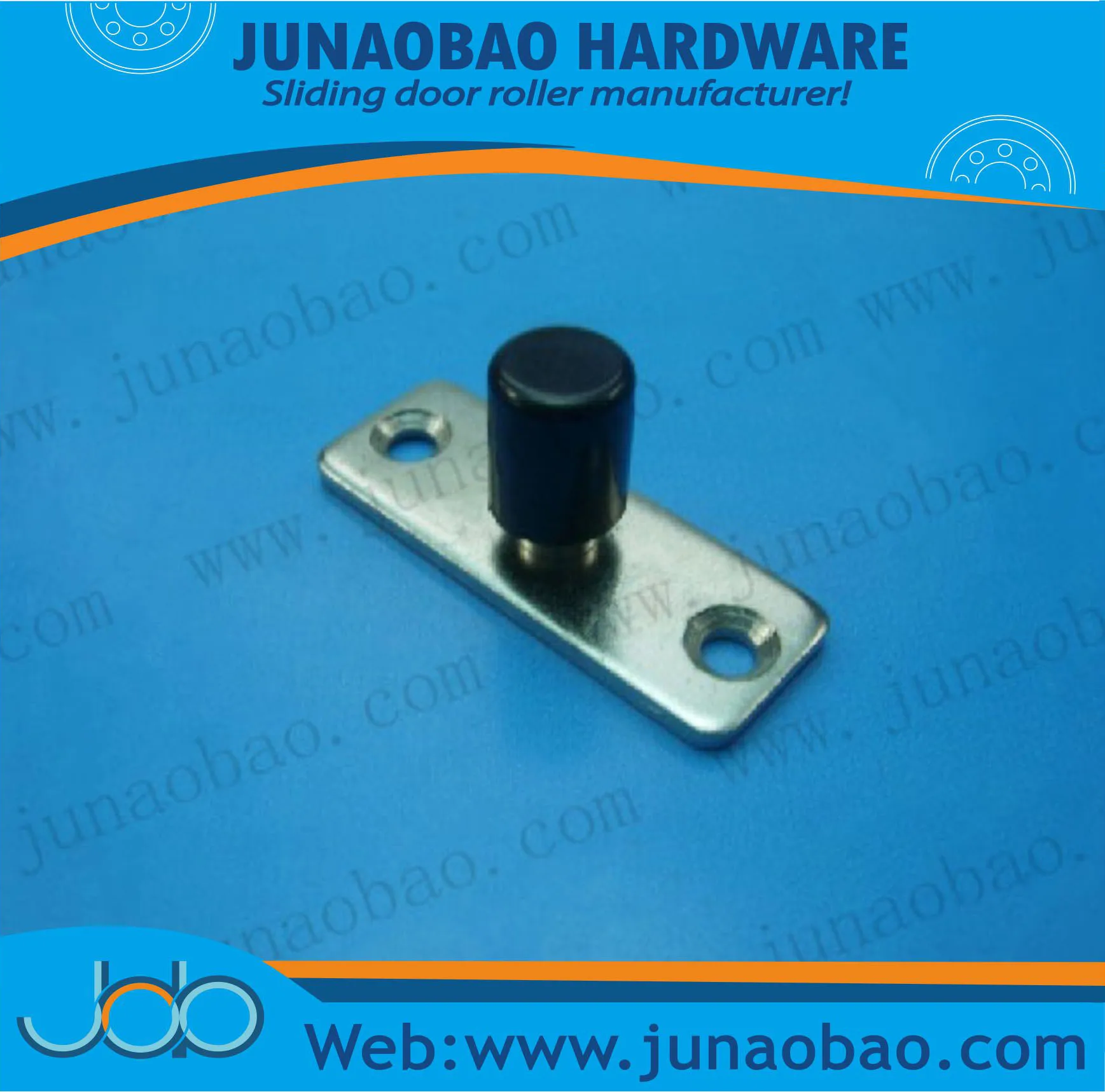 Junaobao hardwares manufacturer Practical designed Guide Roller sliding door bottom guide