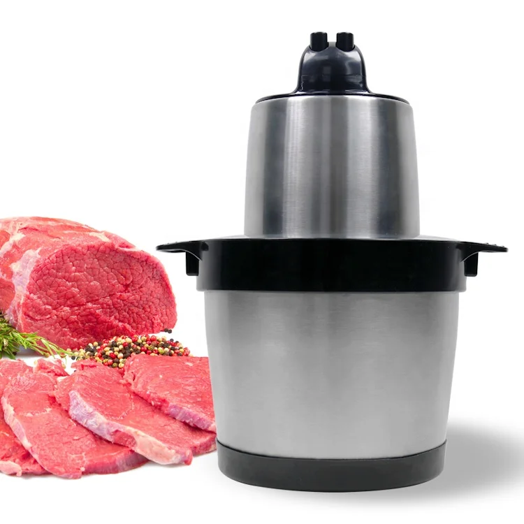 High speed 6L big capacity  food processor industrial electric meat grinder machine