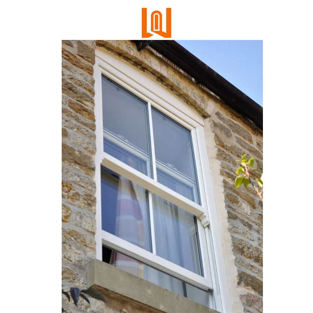 latest home single hung windows weather resistant insulated durable tempered double glazed windows vinyl windows