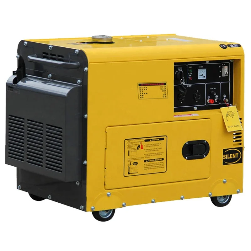 4kw diesel generator 4000w generator single phase generator sets 6 kw for camp recreational vehicle