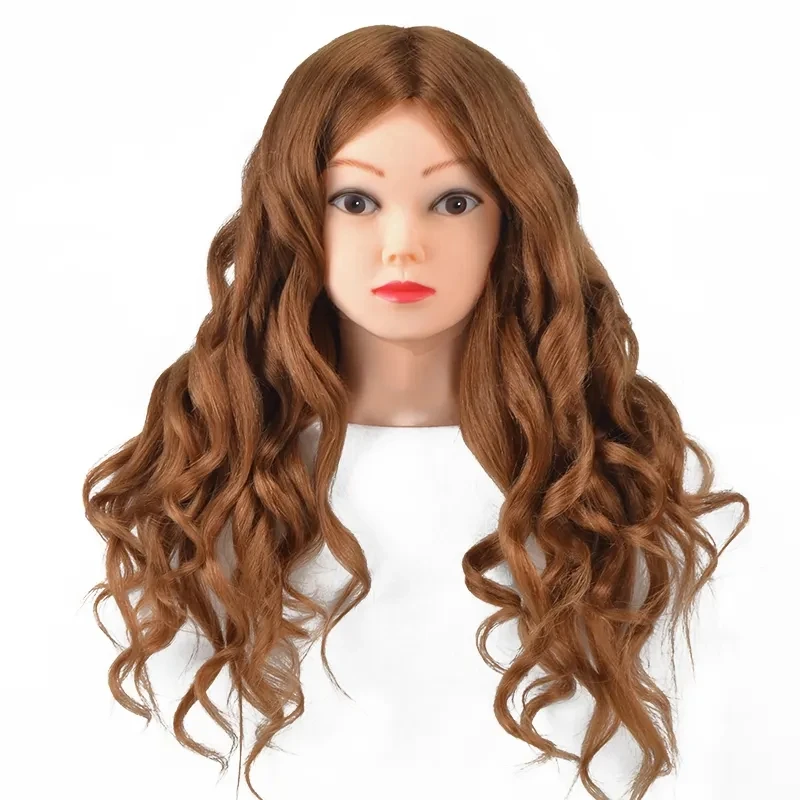 Quality Reusable Mannequin Head Human Hair Training Doll Head for Hairdresser