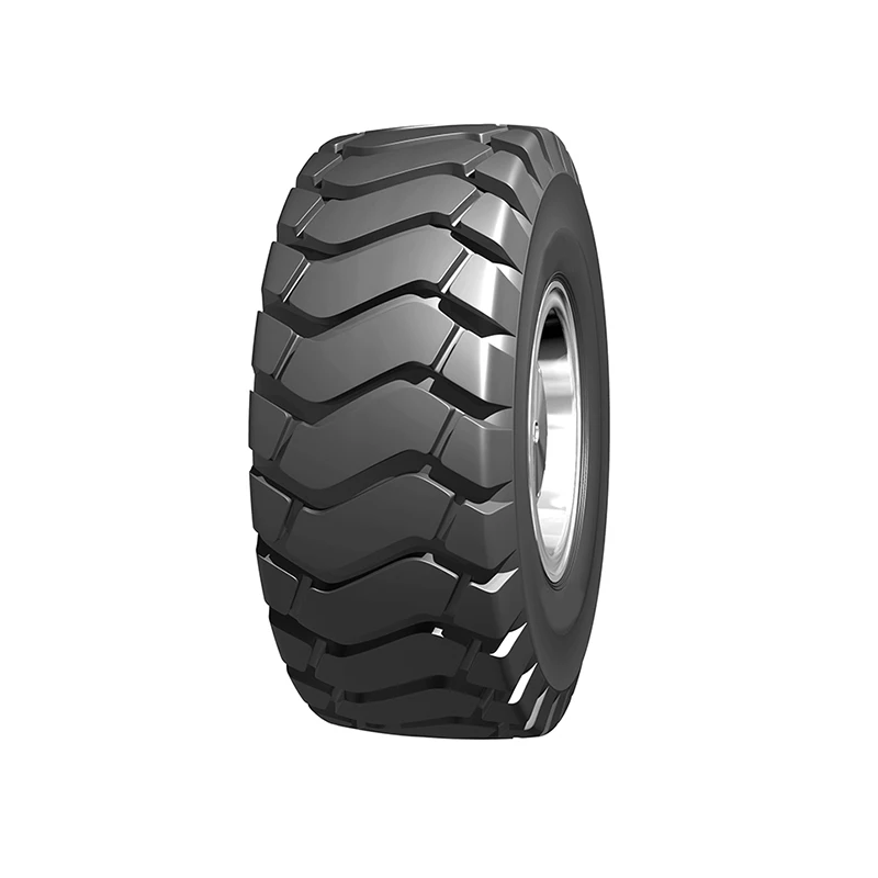 Production of equipment pattern design tires for construction stacking and loading applications