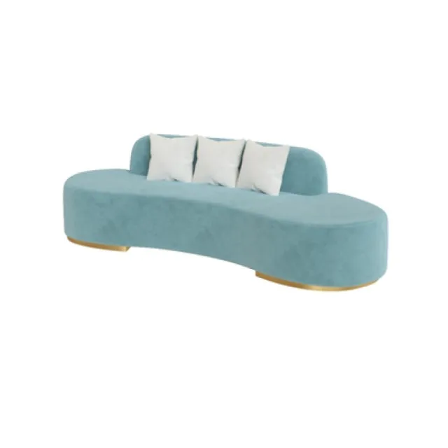 Couch Simple Sofa Designs Luxury Sofa White Soft Round Modern Minimalist Special Shaped Cashmere Fabric Sofa Set Fashion Modular