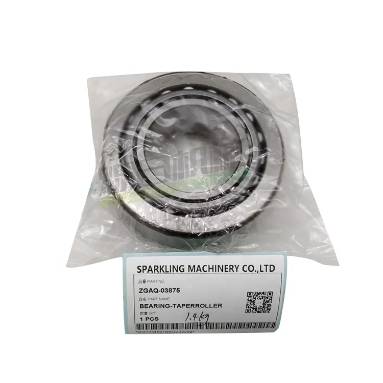SKGM ZGAQ-03875 R140W-9 R170W-7 Construction Machinery Part Taper Roller Bearing ZGAQ-03875