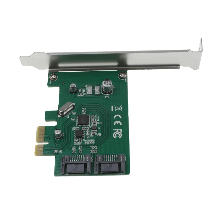 2 Port SATA3.0 6 Gbps PCI Express Controller Card Dual Port PCIe SATA III Card Adapter