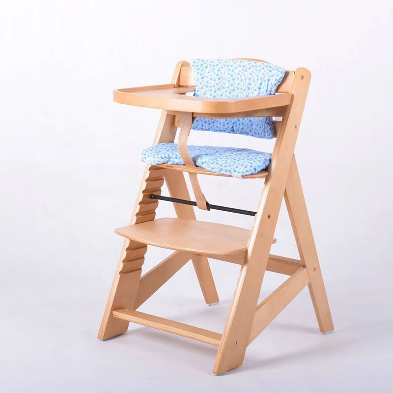 Hotsale Durable Wooden High Chair for Baby Contemporary Panel Kids Party Chair for Dining and Kitchen Wholesale Accessible
