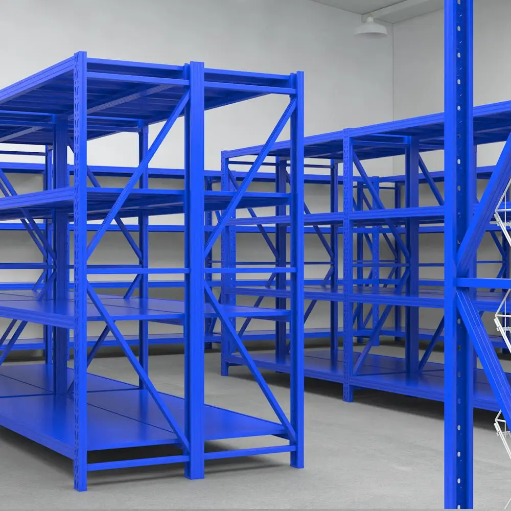 Multipurpose storage shelves Made in China storage rack easy assembly warehouse racking
