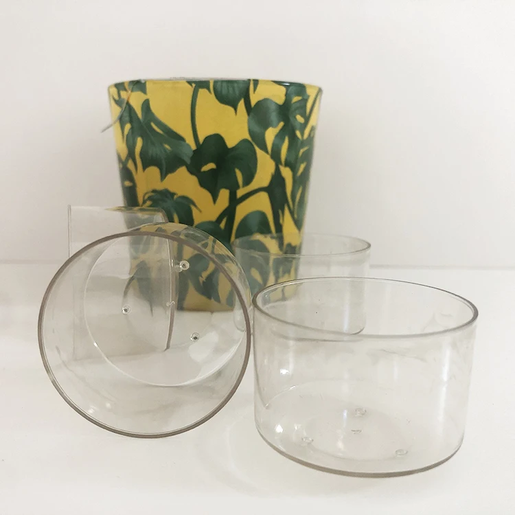 high-capacity 24ml 26*40mm cylinder shape polycarbonate tealight plastic candle cups