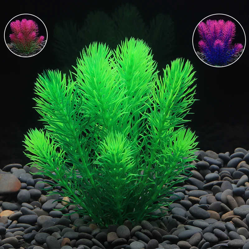 Aquarium Landscape Decoration Fish Tank Plastic Simulation Aquatic Plant