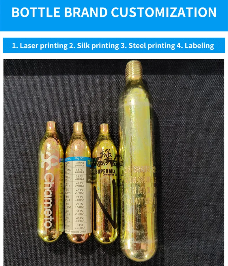 60 cc 58 60g co2 cartridge for horse riding airbag